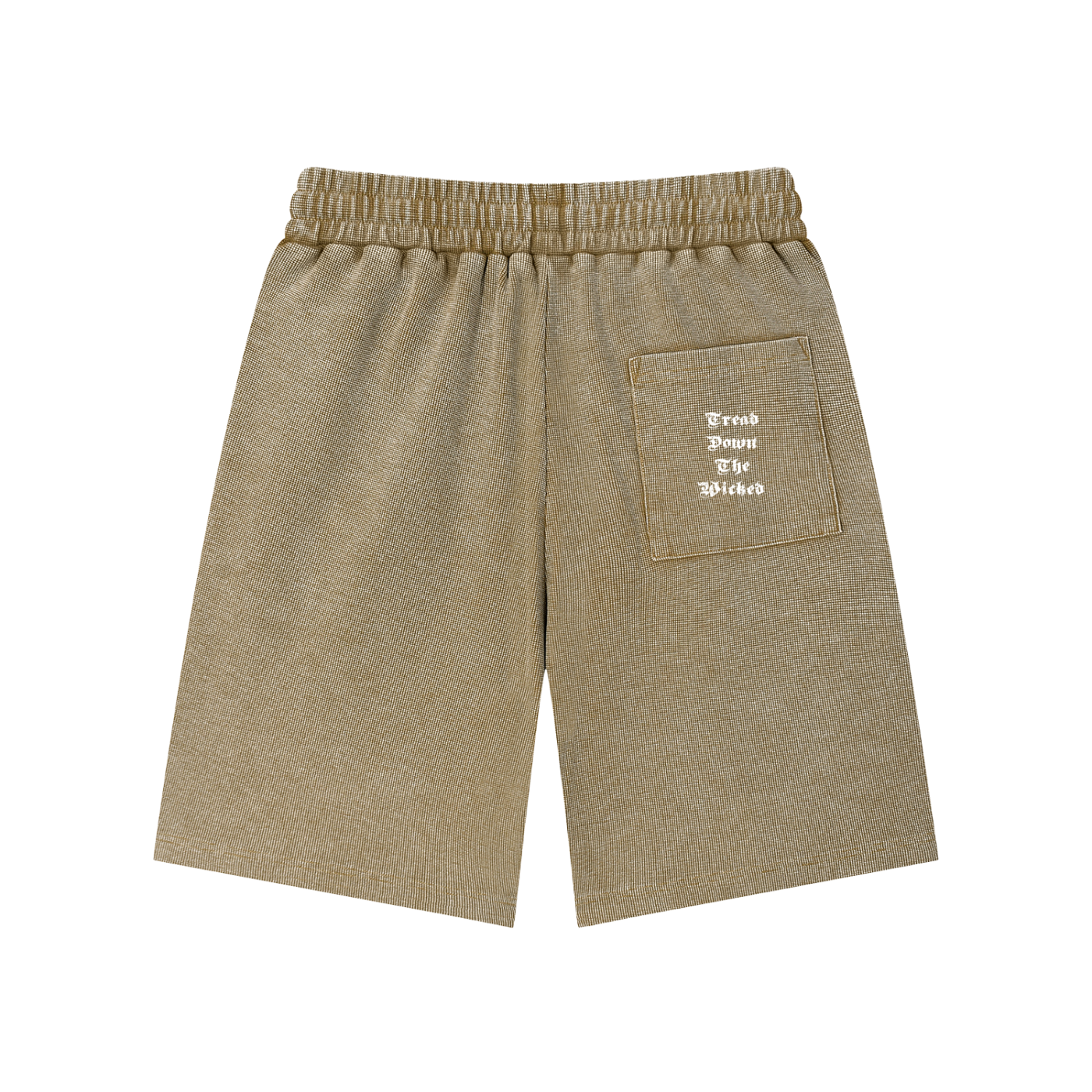 Warfighter Clean up crew Mineral Wash Waffle Knit Shorts