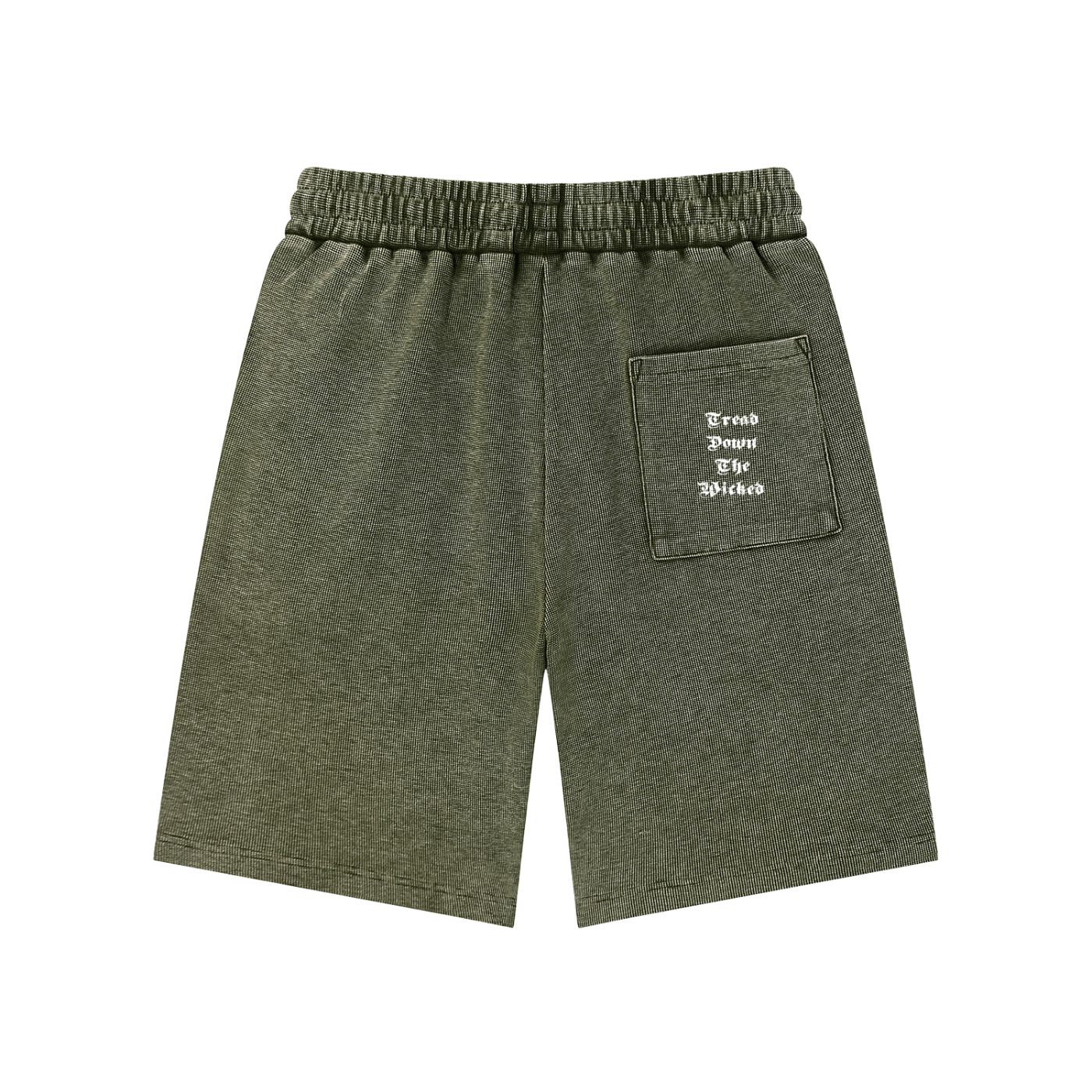 Warfighter Clean up crew Mineral Wash Waffle Knit Shorts